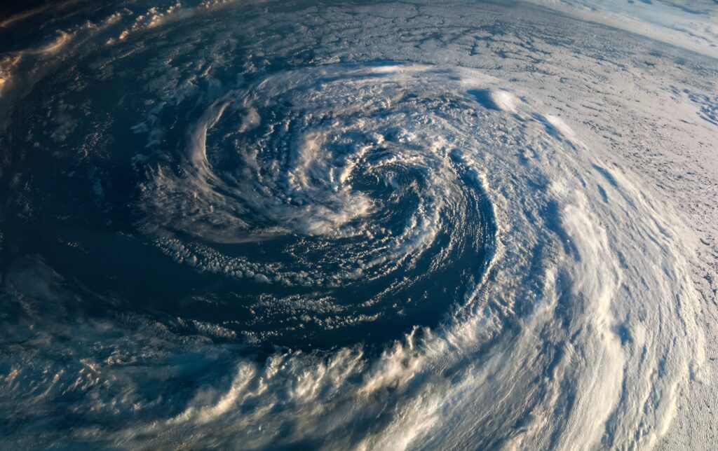 Hurricane damage aftermath