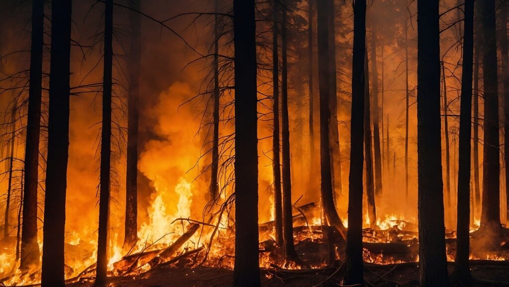 Massive Wildfires Hit North and South Carolina